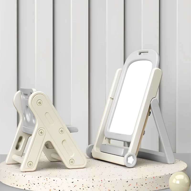 Easy Assembling Toddler Toy Plastic Children Table and Easel set Kids Painting Drawing Board Interesting Game for Handwriting