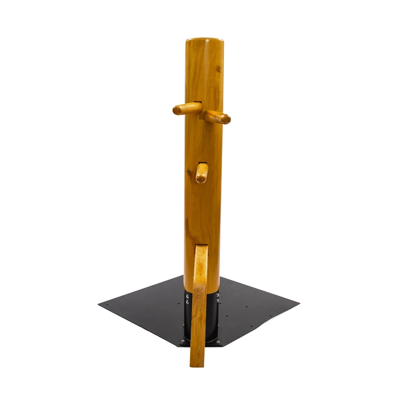Wholesale Solid Wood Martial Arts Equipments Free Standing Wing Chun Dummies Chinese Kung Fu Training Man Wooden Dummy