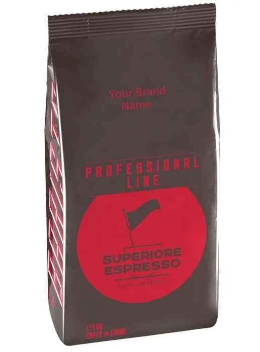  Кофейные зерна 100% Arabica 1 кг в упаковке Бразилия Гондурас Колумбия Коста-Рика | Частная торговая марка Оптовая продажа Сделано