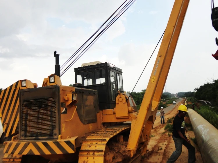Top Brand New Mini Bulldozer Price Sp45y Pipe Layer Earthmoving Machinery