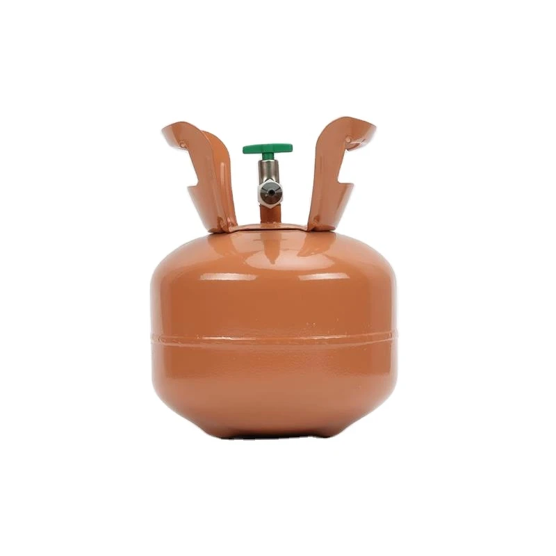 Portable 1.2L Disposable Helium Cylinder Balloons 99.99% Purity Balloon Time Helium Tank For Latex Balloon