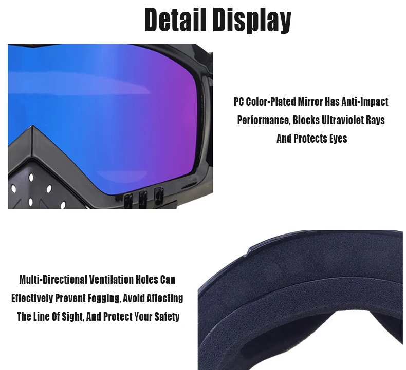 Professional Motorcycle Glasses Mask Mx Custom Motocross Goggles For Helmet