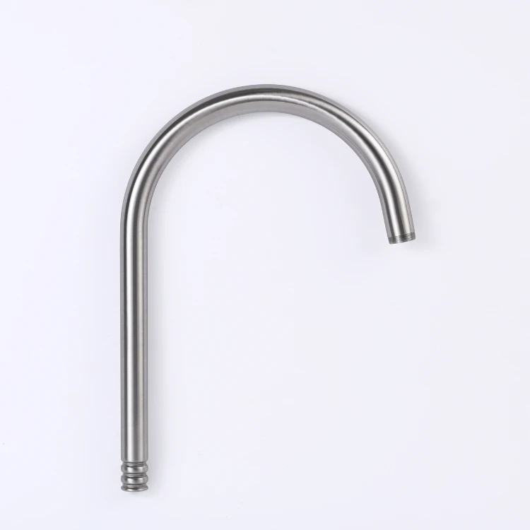Stainless steel spout tube kitchen accessories bathroom Shower Arm kitchen faucet spout sink faucet pipe