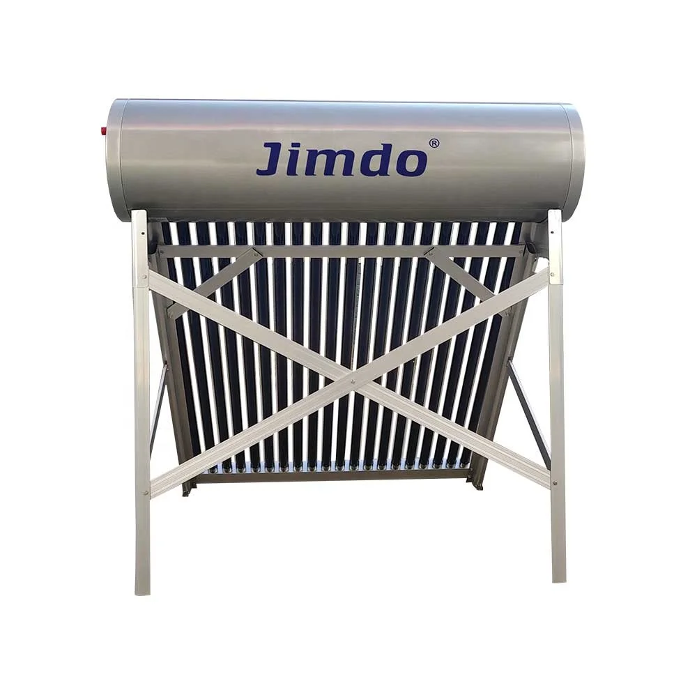 
super metal heat pipe separated placa solar agua caliente 100L heat pipe 