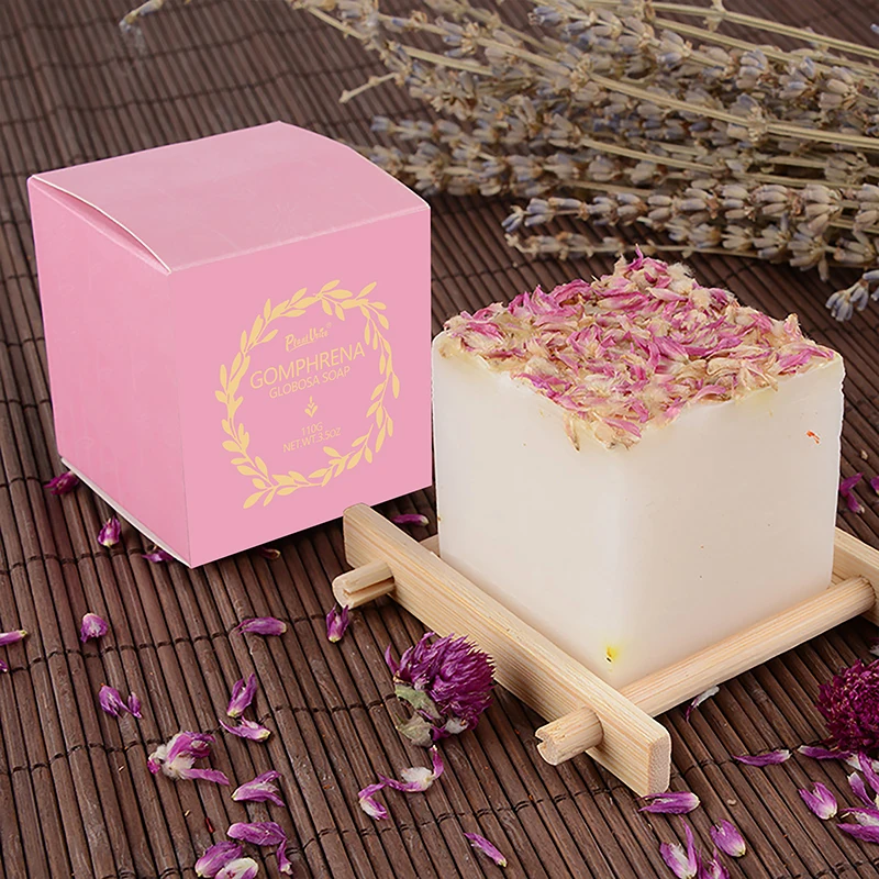 Private Label suppliers glycerin soap dry flower lavender rose organic yoni body bar handmade soap
