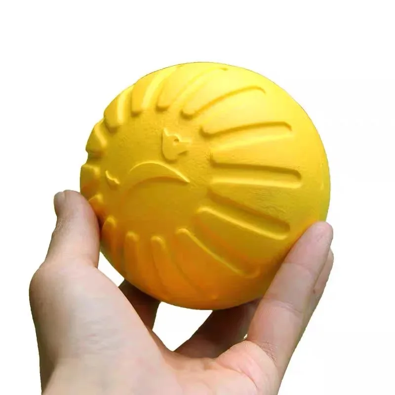 Pet dog chew camouflage ball EVA foam material pet playing dog toy solid chew eva dog foam balls