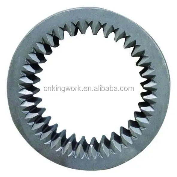 Factory manufacture  China precision  cnc machining metal steel drive gear ring gear