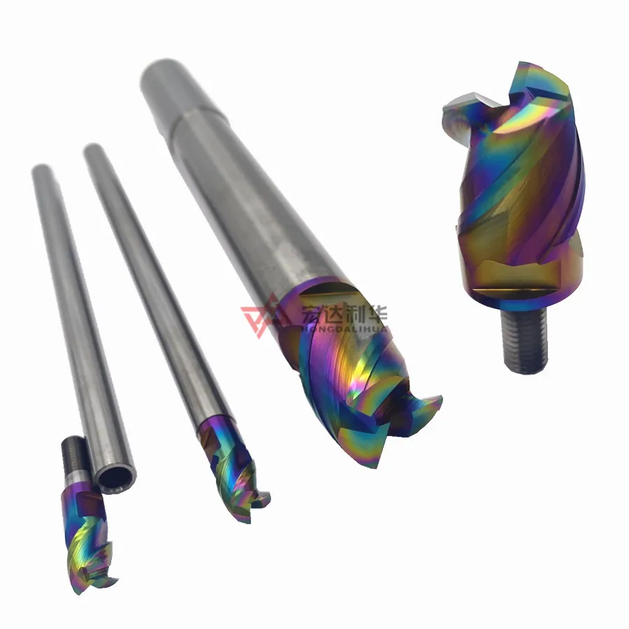 High Quality CNC Lathe Tungsten Carbide Rods With Hole For Boring Round Bars/Carbide Milling Cutter