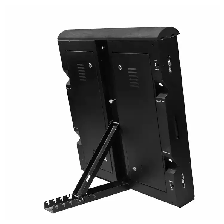 The New Listing Outdoor Front Maintenance Iron Cabinet For Advertising Fixed Led Display Screen Cabinet