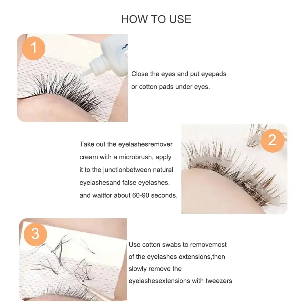 IB GBL Free Gel Remover Cream Remover Eyelash Glue adhesive Remover Made in korea
