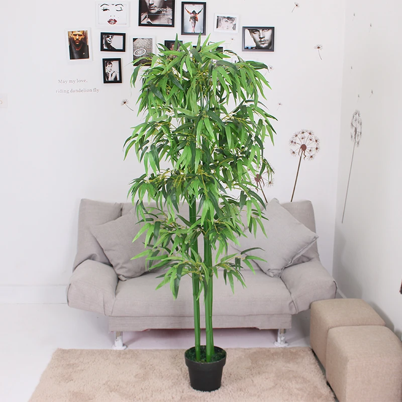 Factory direct attractive style let eyes relax ornamental artificial bamboo tree