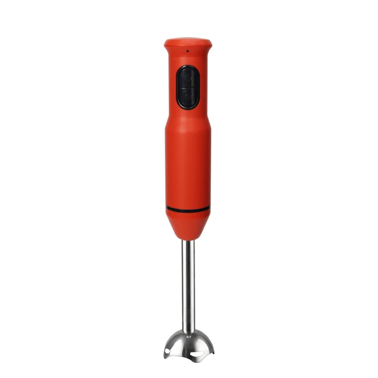 Immersion Blender Button Controls Electric Plastic Household Stylish Hand-held Stick Blender Kitchen Cooking Mixing
