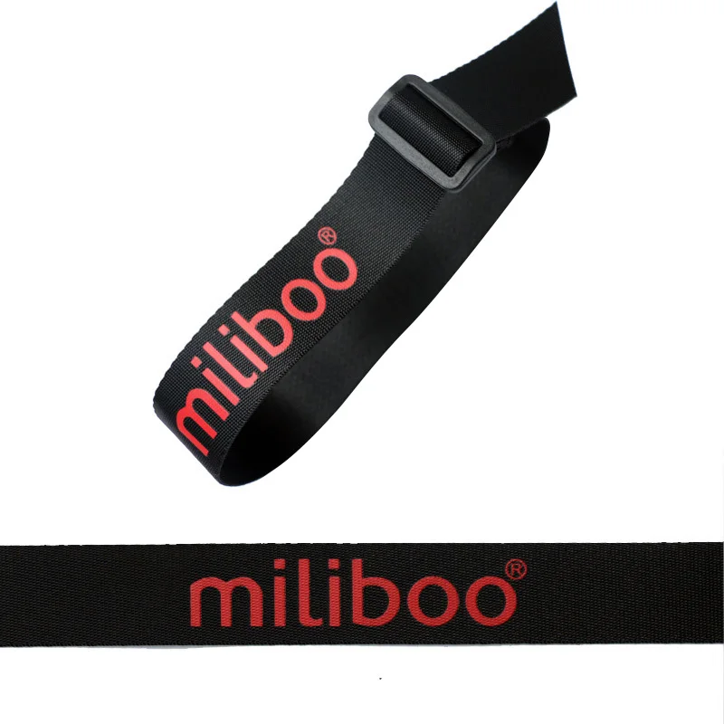 Promotional custom printed logo strong multi function packing luggage tie band with adjustable plastic buckle