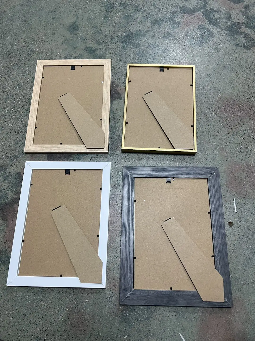 Blank Woodcut Bamboo Wood Frame Wooden Photo Frame