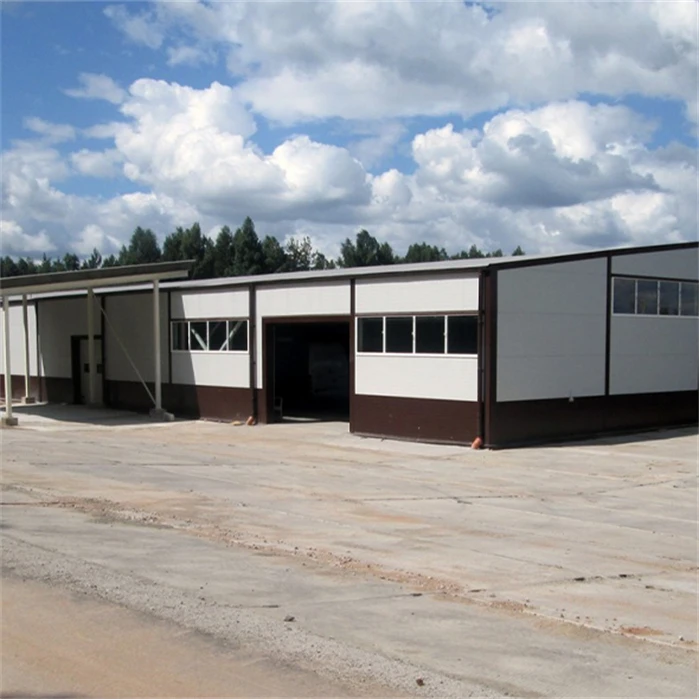 
Low Cost Portable Quick Build Large-Span Prefab Warehouse Steel Structure 