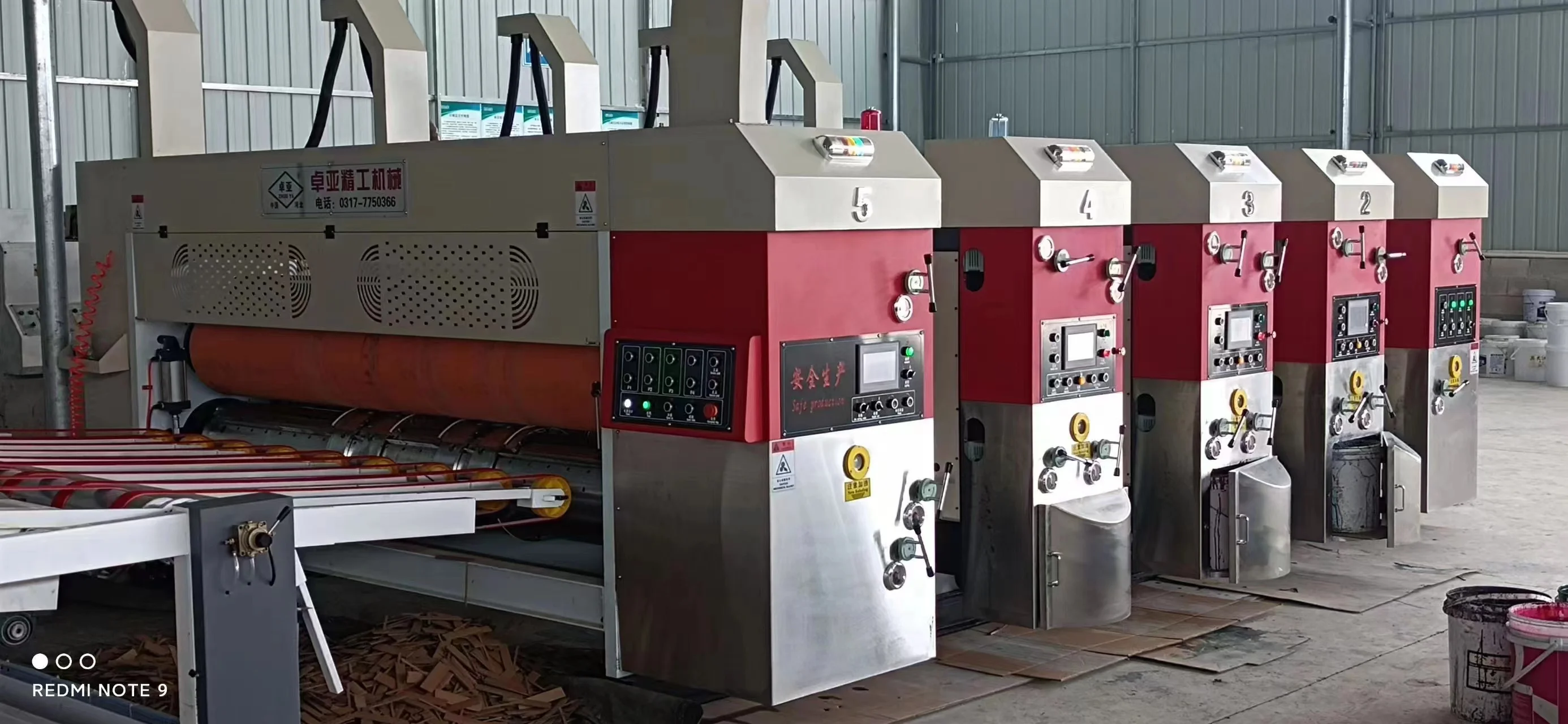 High Quality Automatic Flexo Printer Slotter Die Cutter Price Of Carton Box Packing Machine