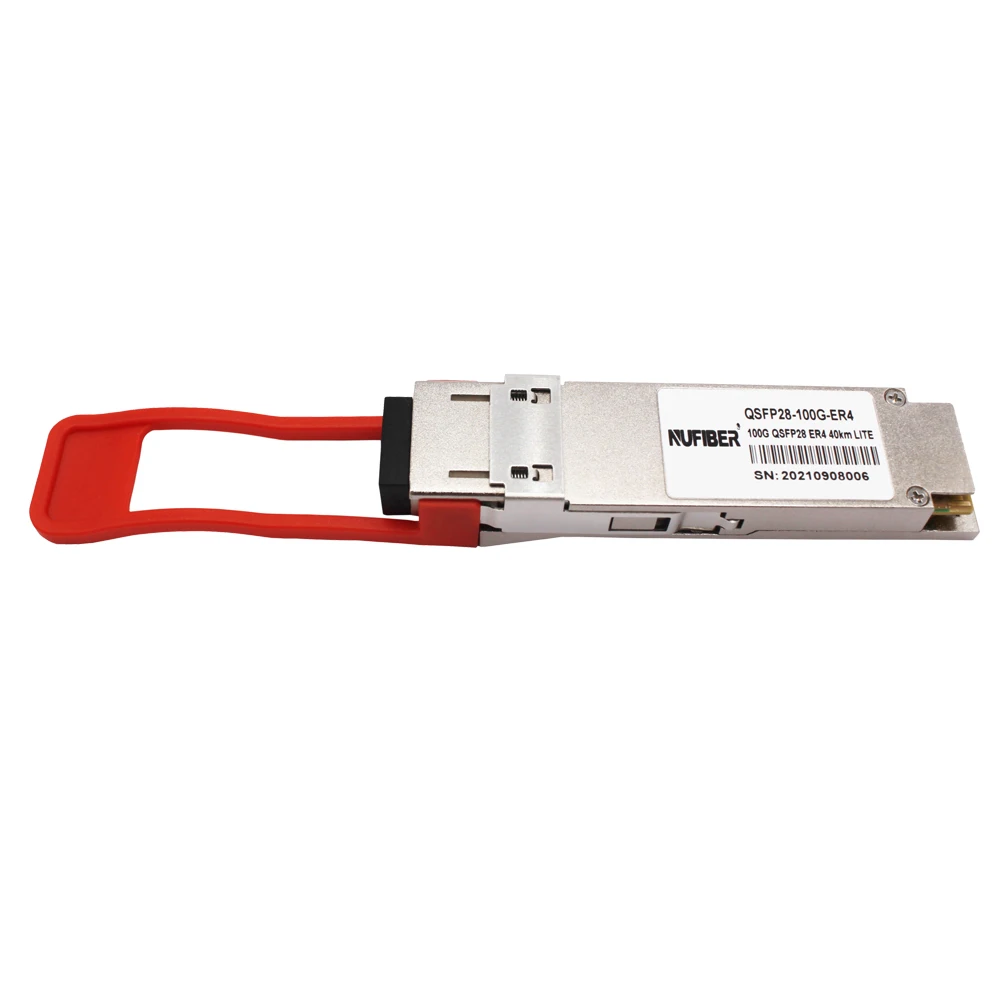 Высокоскоростной 100 Gb/s QSFP28 приемопередатчик дуплексный разъем LC 40 км однорежимный