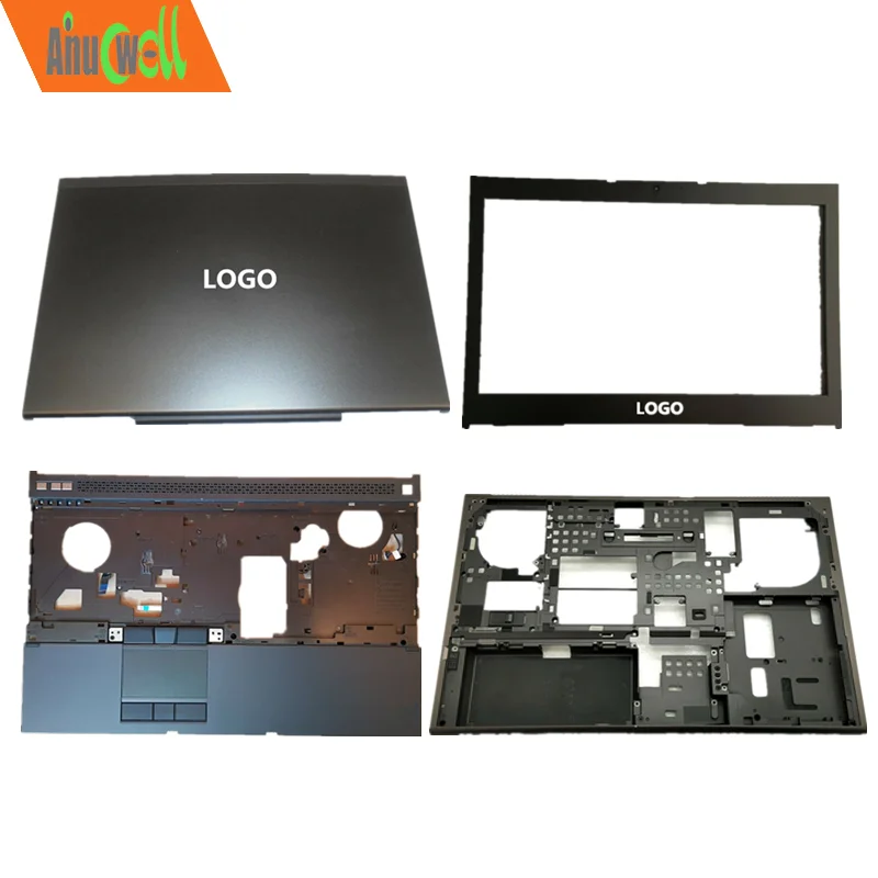 Детали для ноутбука 4600 4700 4800, корпус для ноутбука M4800 15,6 дюйма, крышка для ЖК-дисплея в сборе, нижний корпус для упора для ладони