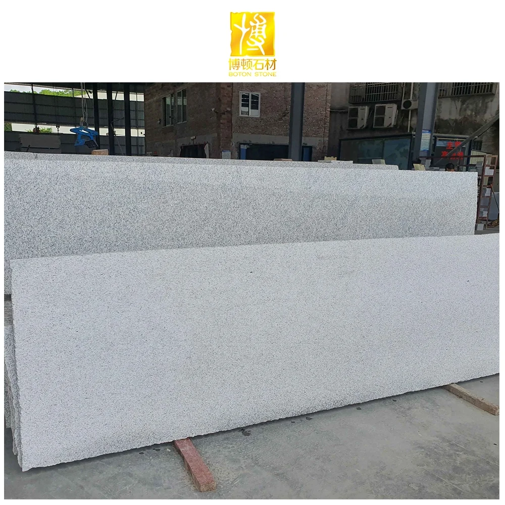 BOTON STONE Chinese Polished Natural Paving Stone Wall Slabs Kitchen Countertop White Granite Tile Floor