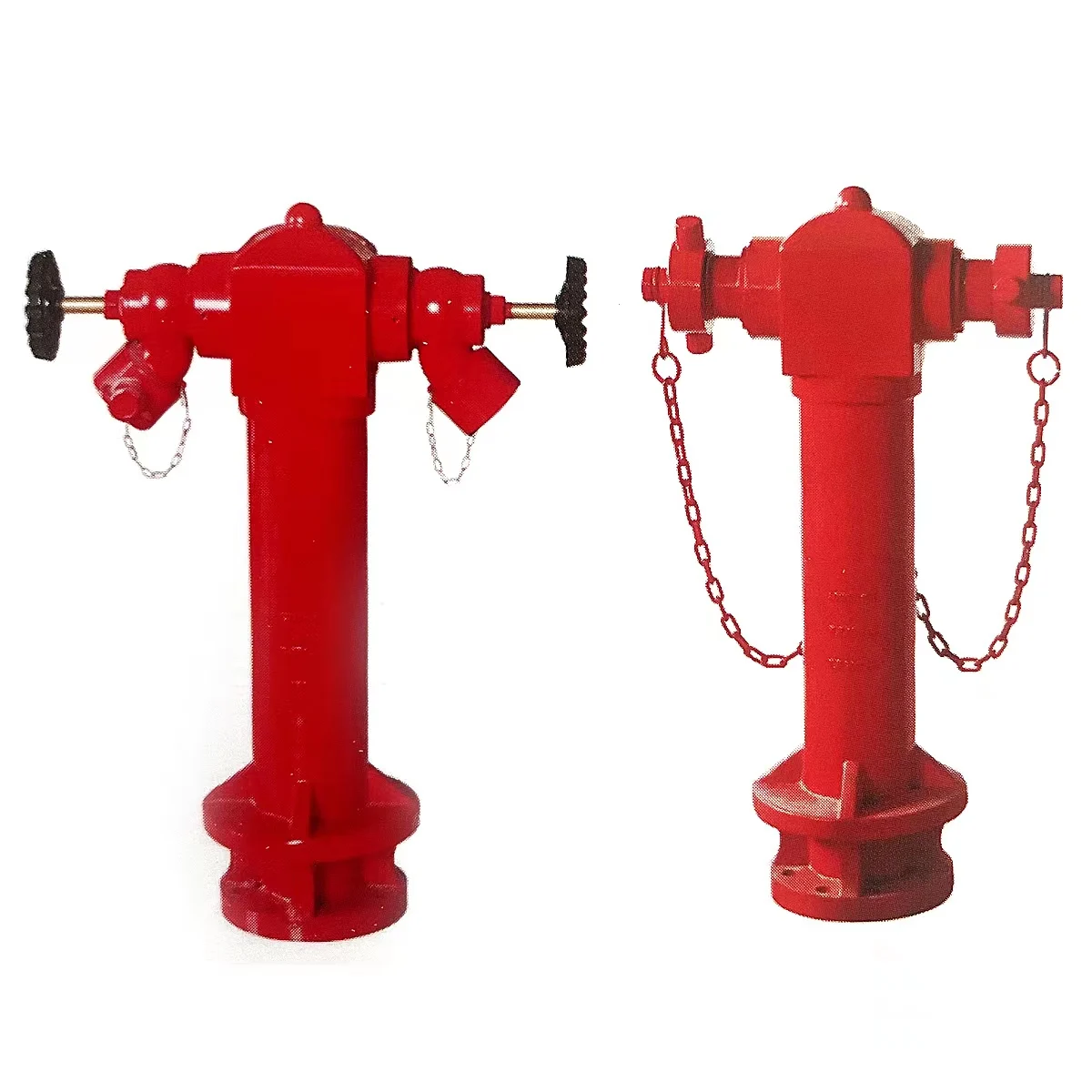 2 Ways Fire Hydrant pillarFor Water System fire pump adapter