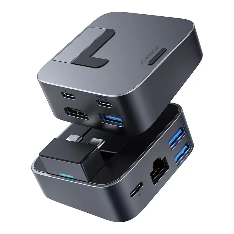 Joyroom Usb 3 0 концентратор док-станция 4K двойной 8 в 1 Type-c для Macbook