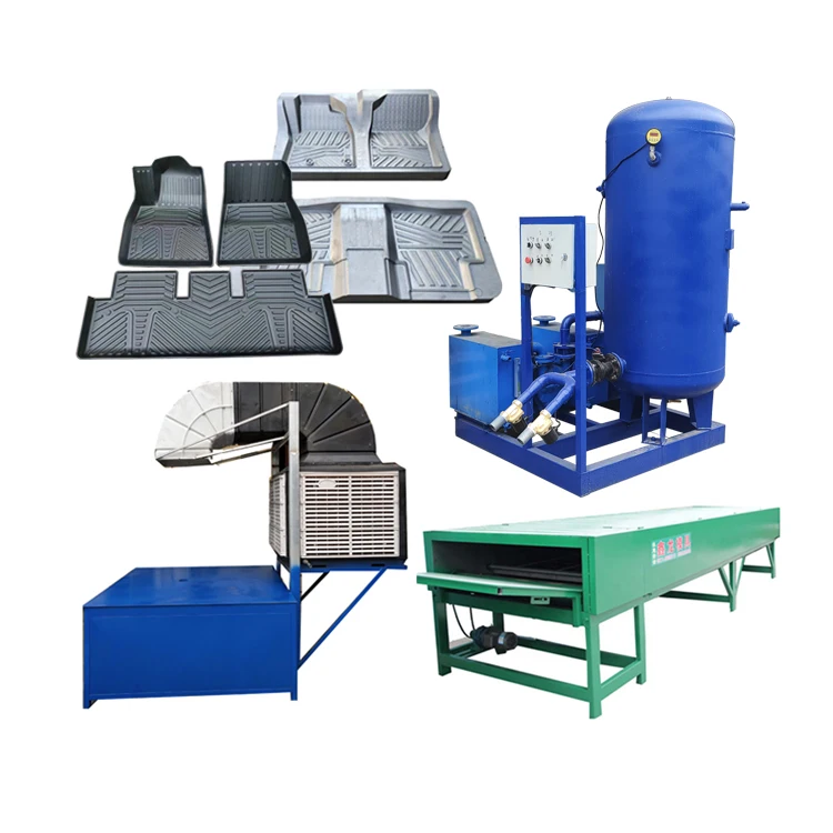 Anti slip TPE Car mat Sheet Extrusion Line 3d 5d tpe car floor mat making machine