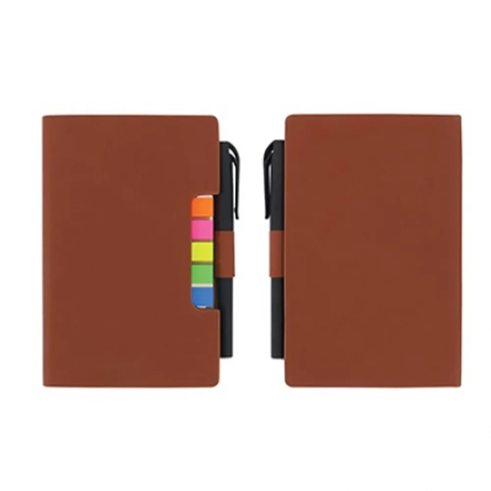 Custom PU leather memo pad to do list Spiral weekly/daily planner  Notebook with pen