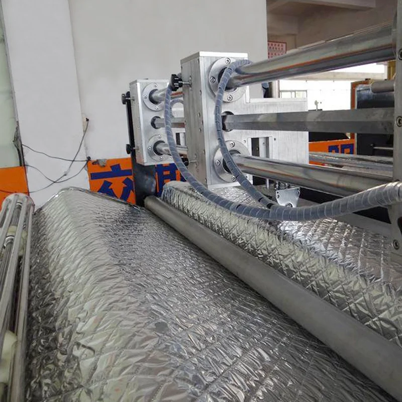 Автоматическая ультразвуковая стеганая машина для тиснения 2,4 м по заводской цене