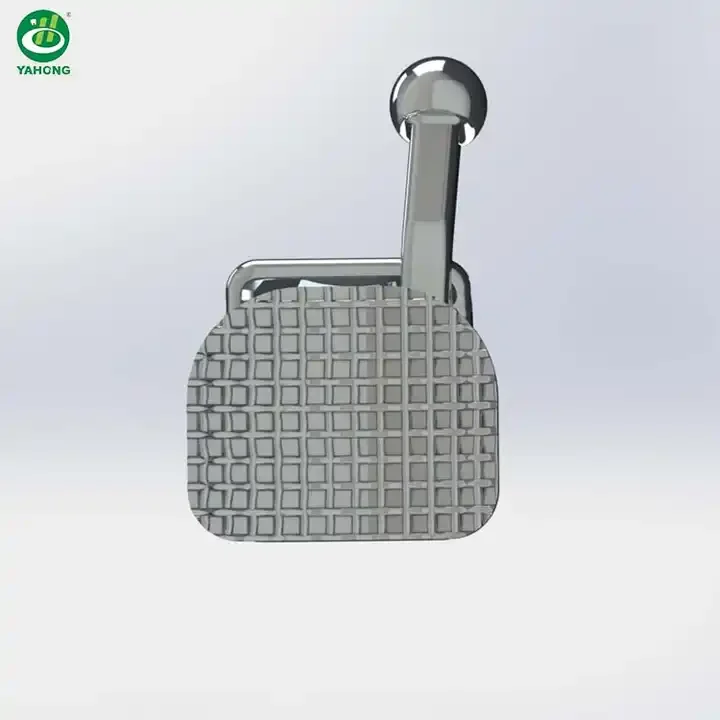 Yahong Orthodontic Self-ligating Bracket Standard/High/Low Torque Dental Braces 7G Max with auxiliary arch foramen Factory Price