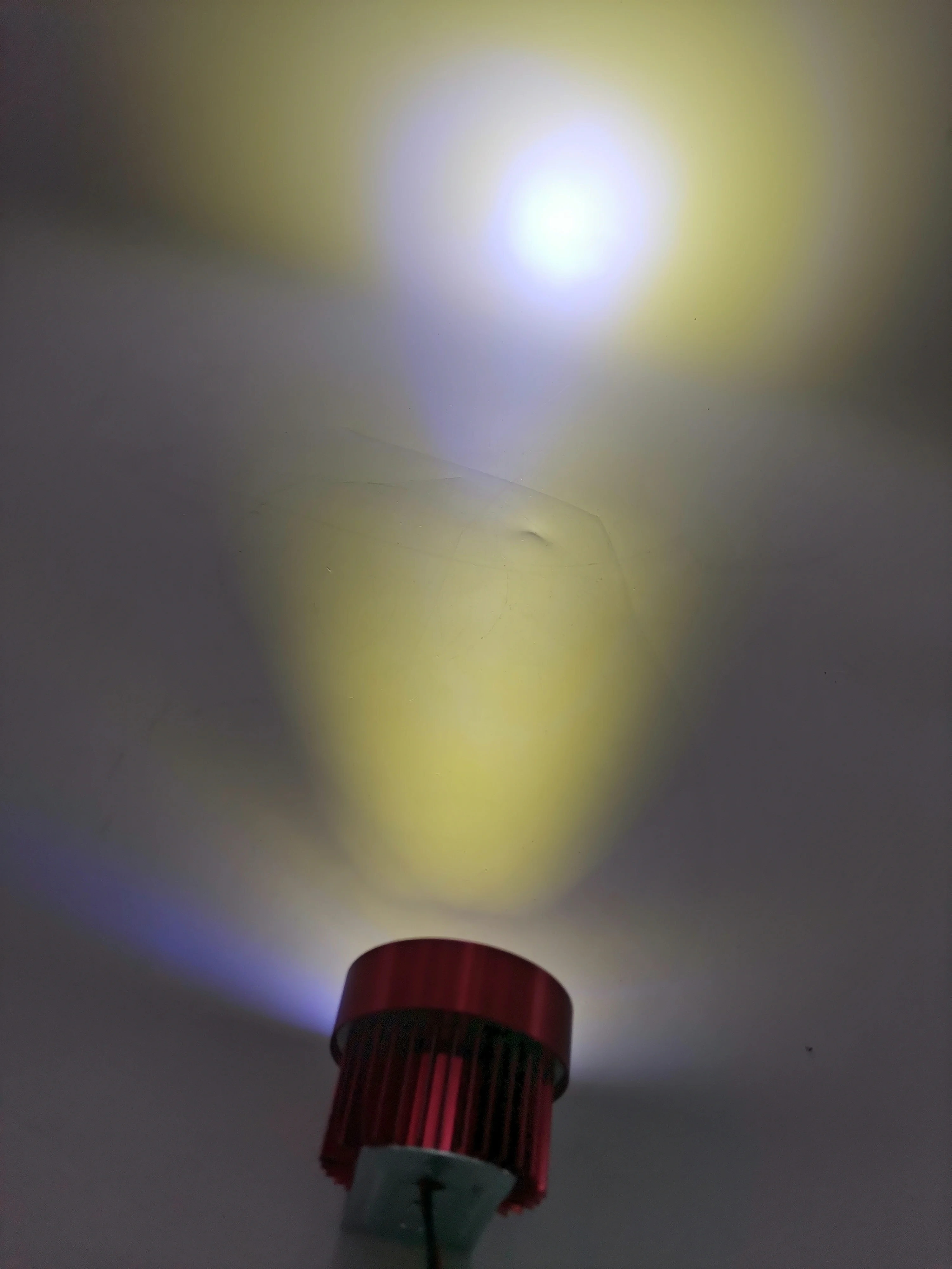 12V 4 COB still white light Motorcycle Spot Fog Light Headlight Waterproof LED Front Head Lamp work light