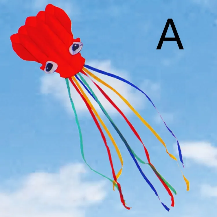 Folding beach octopus kite