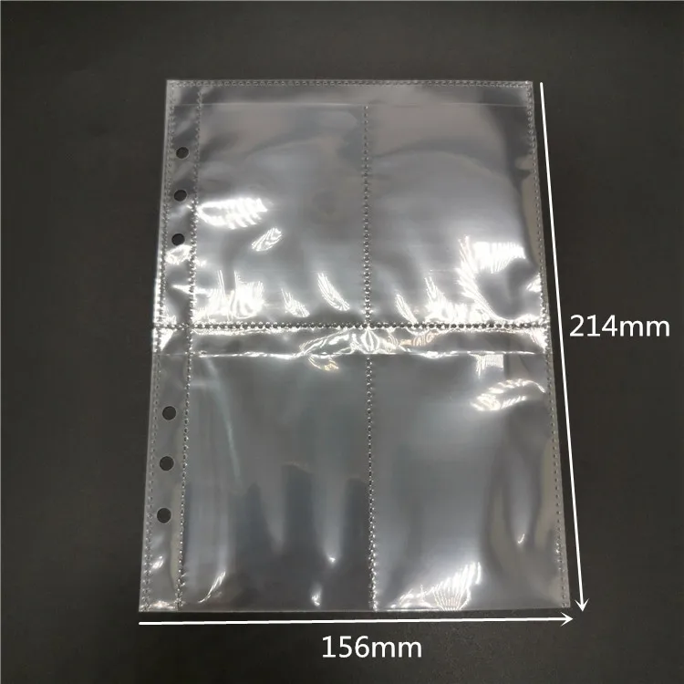 2024  new  Top loading double sided 4 pocket card sleeves PP card protector sleeves for China   Manufactory