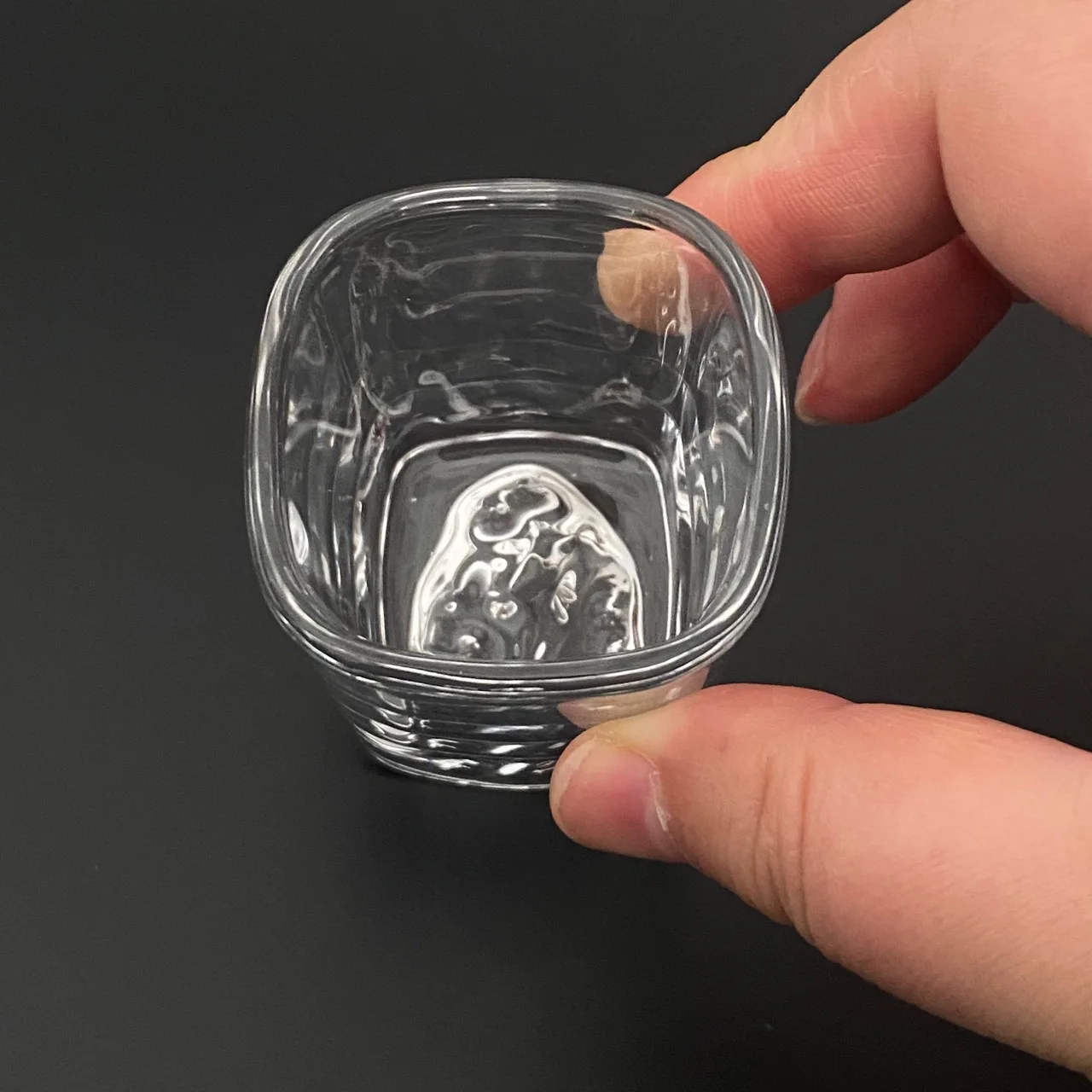 Clear 2 Ounces 2.4 inch Tall Soju Shot Glass Tumbler Cup for Coffee Espresso