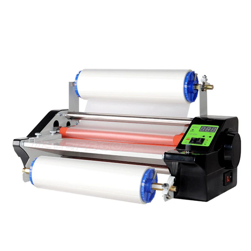 Desktop A3 Laminator Roll to Roll Hot Cold Transfer Pet Film AB Film Laminating Machine for UV DTF Printer