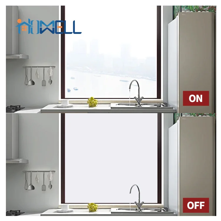 Electric Smart Glass Control Tint Living Room Gym Hospital Decorations Versatile Smart Glass Smart Home