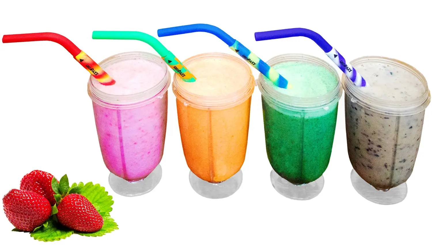 Складные прямые изогнутые Детские трубочки для напитков с индивидуальным принтом многоразовые силиконовые соломинки чистящей щеткой