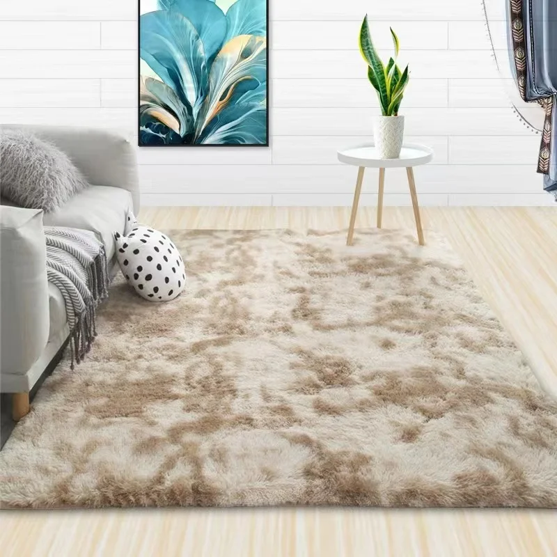 Wholesale Faux Fur Fluffy Carpets for Livingroom Alfombras Tapete Para Piso Floor Carpet Rugs