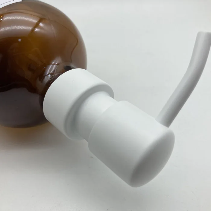 High Quality Fine Oil Pump Cosmetic Emulsion Pump Press Liquid Dispenser Waterproof Screw Bottle Lid