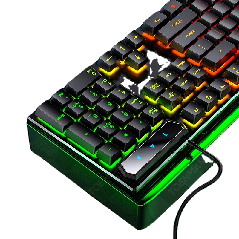Amazon Leading Cheap Price Waterproof Mechanical Feeling Gaming Keyboard For Computer