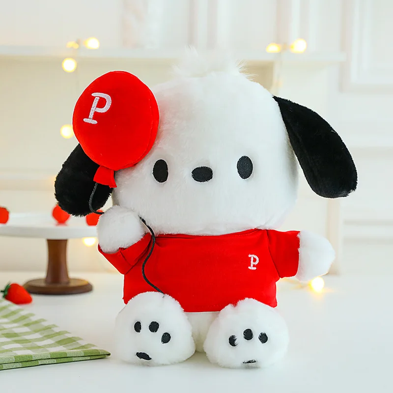 2024 Fashion New Couple Balloon Pacha Dog Doll Plush Toy Dog Doll Pillow Press Doll Birthday Gift
