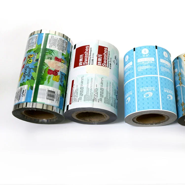 Custom  Printed Automatic Packing Food Grade Plastics Laminating Film For Coffee Sachet Nut Snacks