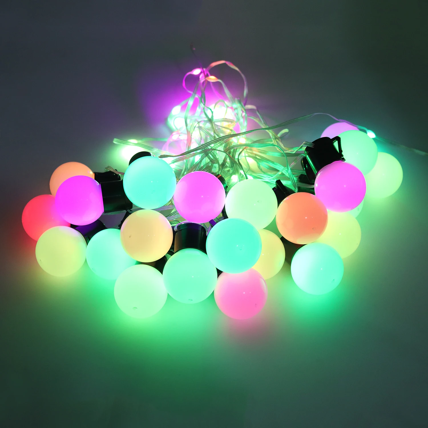 Tuya APP Control wifi Smart RSH Bar Decoration Ball Shape Lightchain Battery USB Led Fairy String Lights