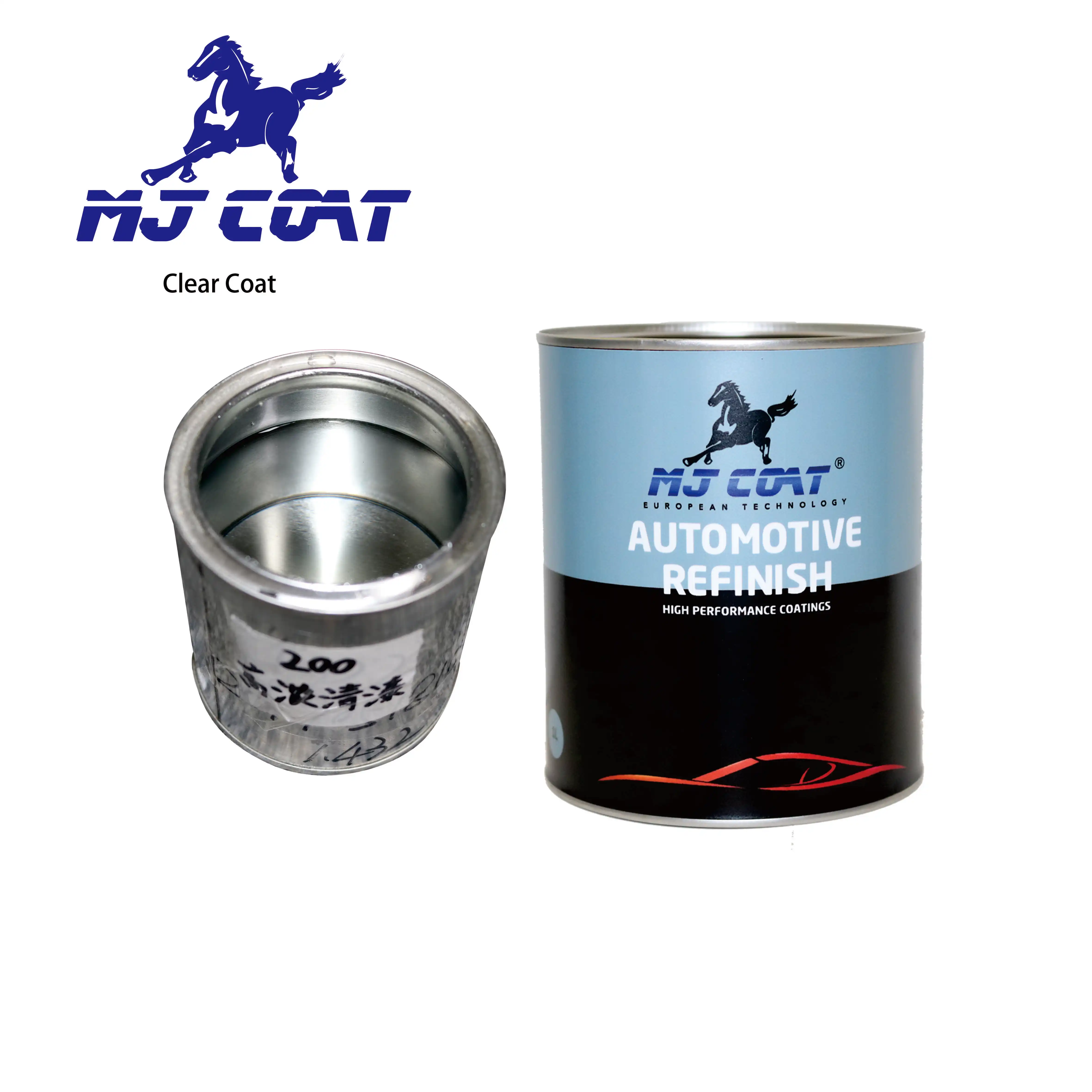 
Car paint high gloss low VOC clear coat 