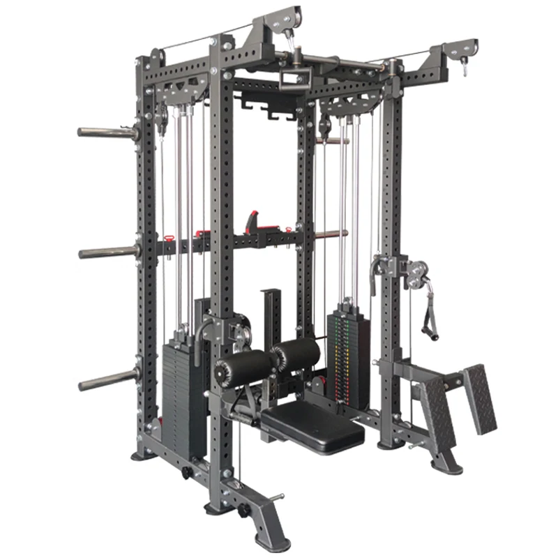 LDH пользовательский высококачественный фитнес Power Rack многофункциональный с тренажерной станцией для тяжелой атлетики squat power rack