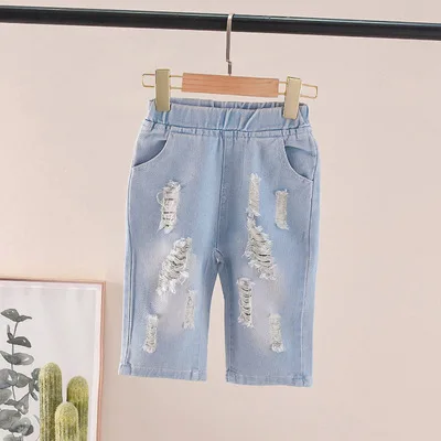 
drop shipping kids clothing summer denim shorts korean style bermuda shorts children wear fashionable kids shorts 