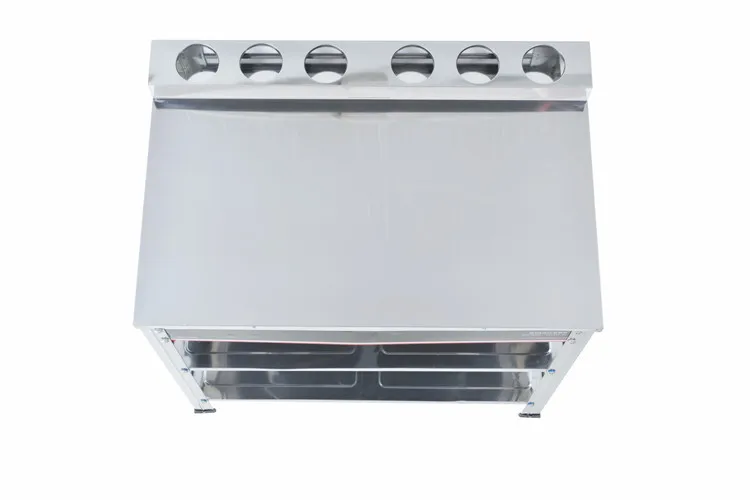 
0.4mm stainless steel table stand gas cooker table for double cooker 