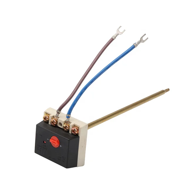 
WNC-12 Copper Tube Adjustable Manual Reset Bimetal Thermostat with Double safety 