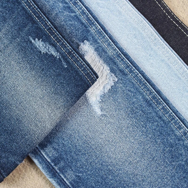 Work Wear Vintage Jeans Heavy Cotton Denim Fabric 14.5oz Woven Tight 6 X 6 TWILL Cool Cotton Stretchable Breathable Fabric