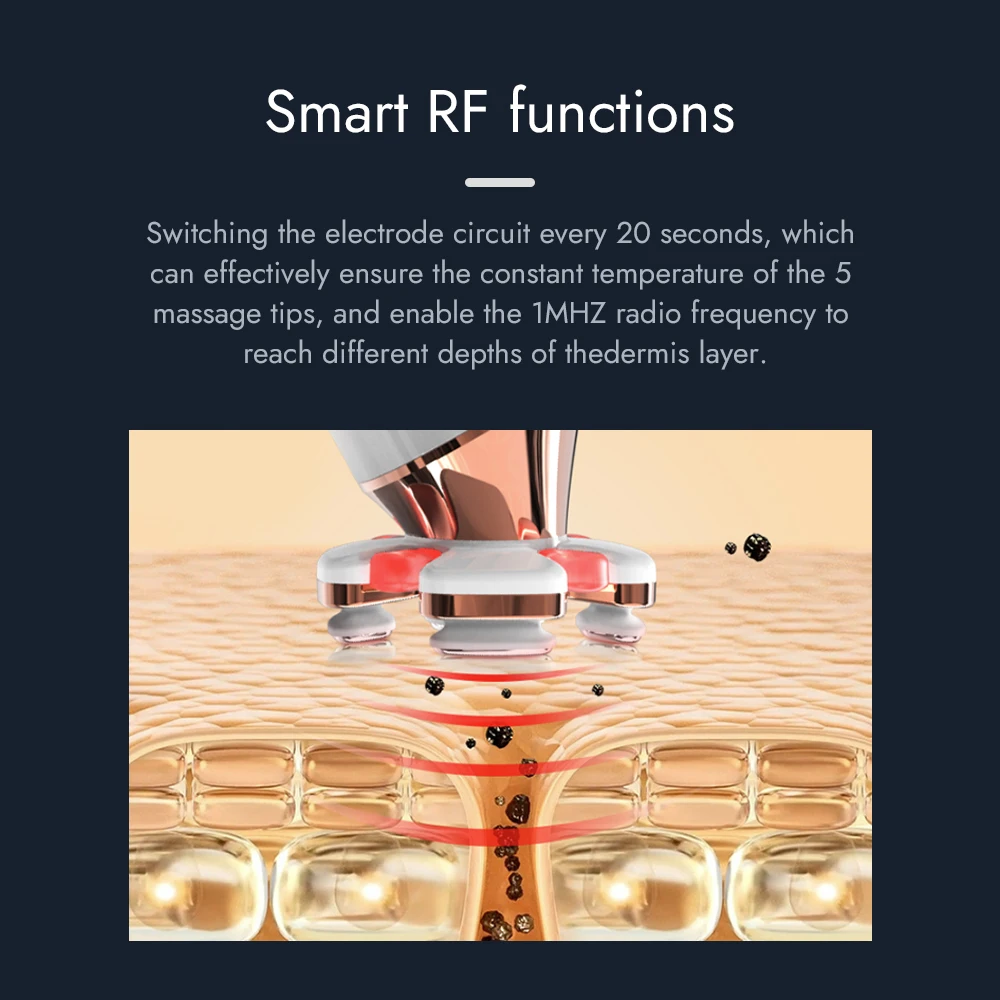 Synogal customized multifunctional PDT radio frequency micro current EMS face beauty device