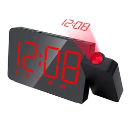 Brigh Background Radio Led Digital Mirror Top Selling 2022 Projection Alarm Clocks Clock